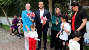 Balon park çocukların yüzünü güldürüyor