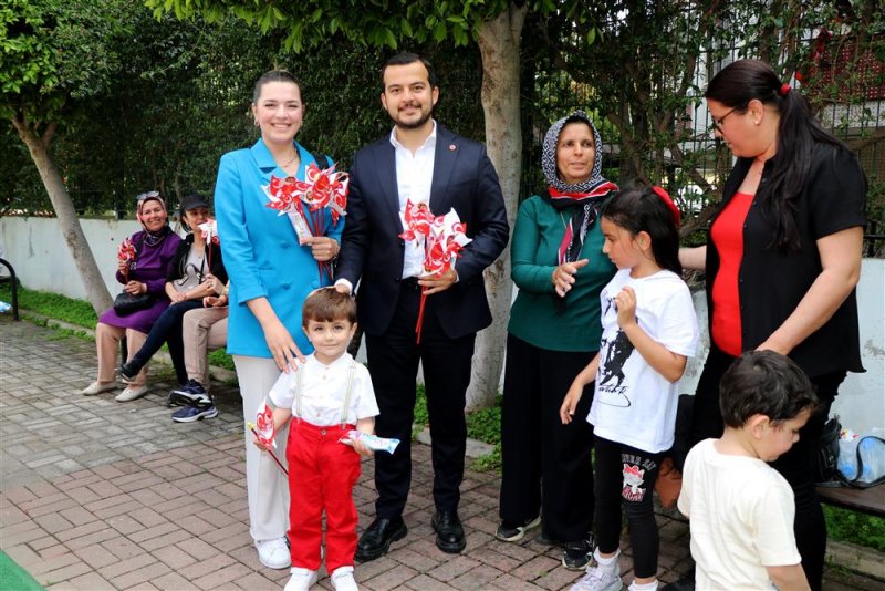 Balon park çocukların yüzünü güldürüyor