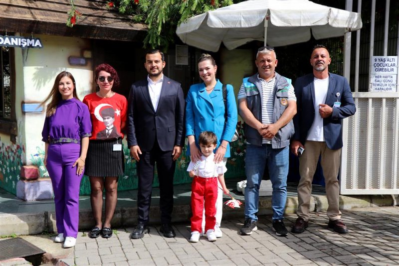 Balon park çocukların yüzünü güldürüyor