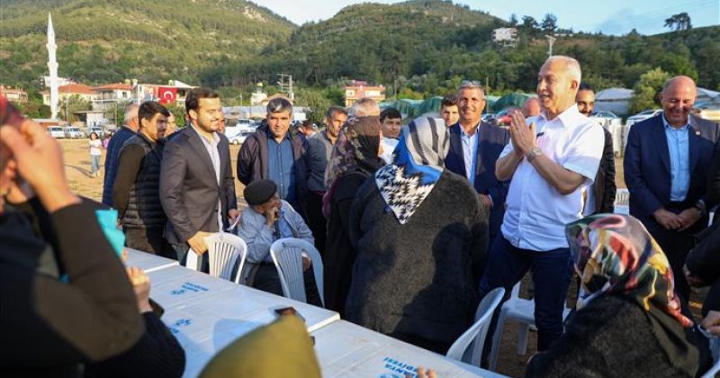 Başkan özçelik elikesik mahalle sakinleriyle buluştu