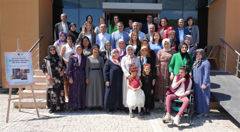 Kargıcak ve demirtaş el sanatları kursları yılsonu sergisine büyük ilgi