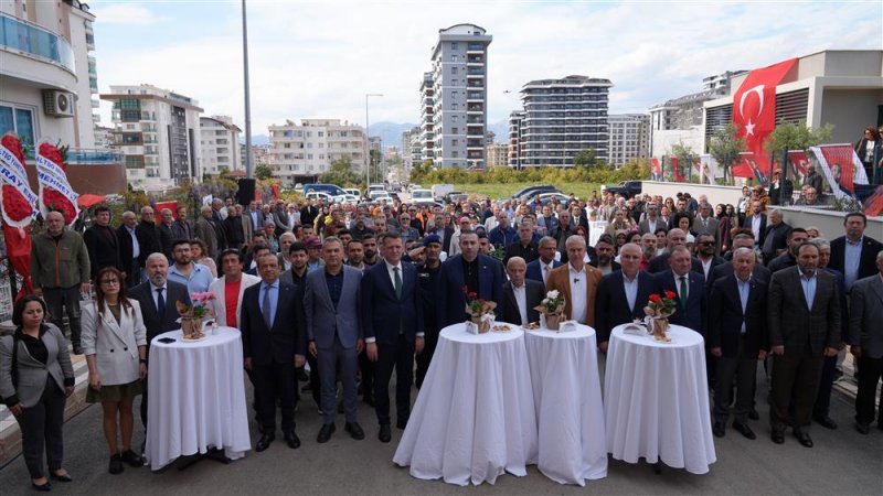 Mahmutlar hüsnü gönüllü aile sağlığı merkezi açılışı gerçekleştirildi