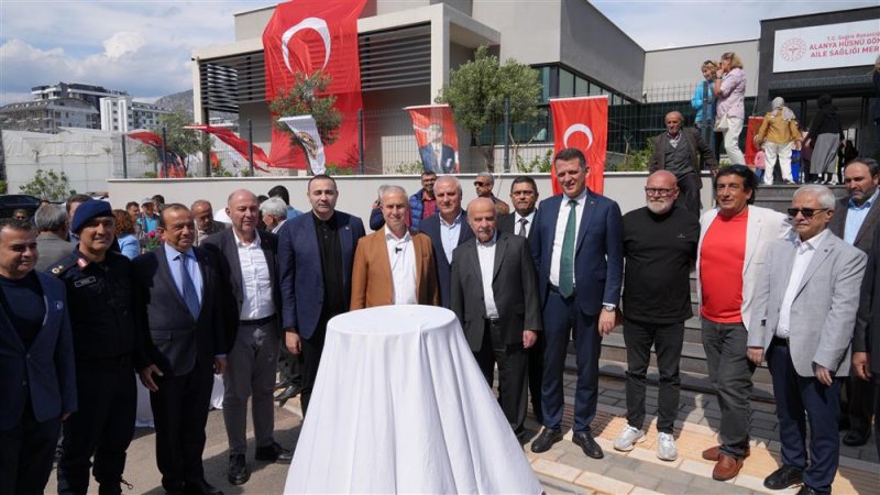 Mahmutlar hüsnü gönüllü aile sağlığı merkezi açılışı gerçekleştirildi