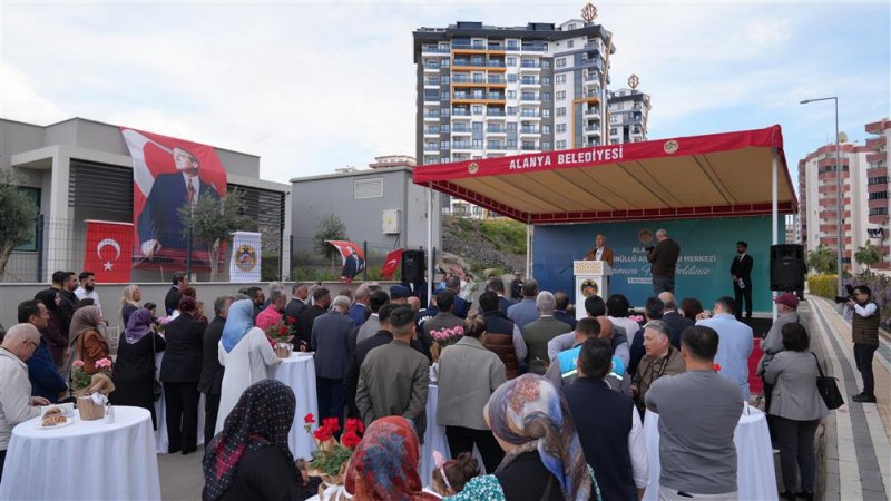 Mahmutlar hüsnü gönüllü aile sağlığı merkezi açılışı gerçekleştirildi