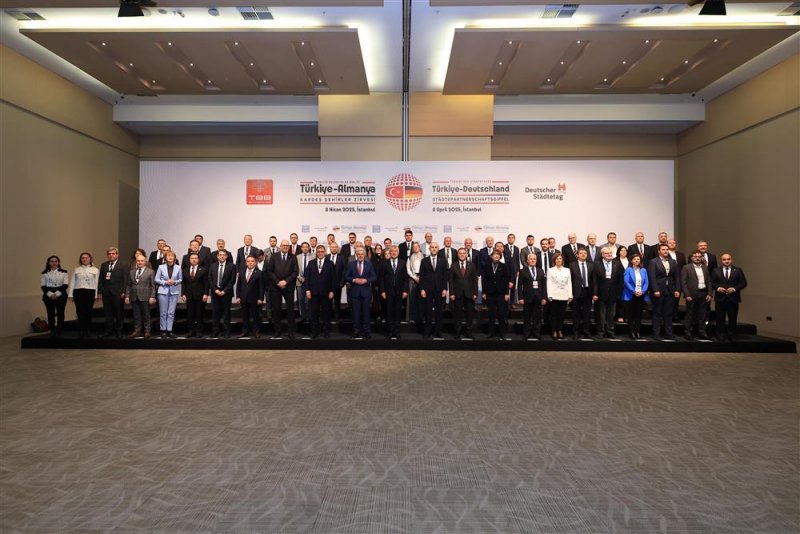 Türkiye-almanya kardeş şehirleri buluştu