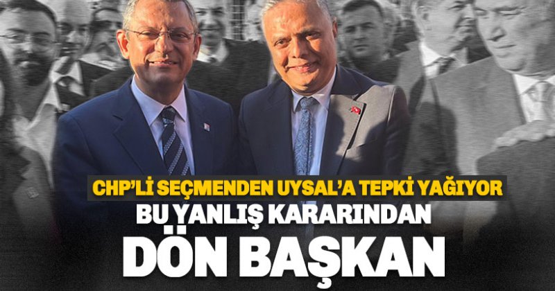 Ümit Uysal'a tepki yağdı: Bu yanlış karardan dön başkan