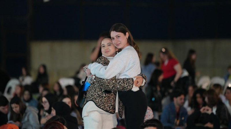 Üniversiteliler açık hava sinema festivali’nde buluştu