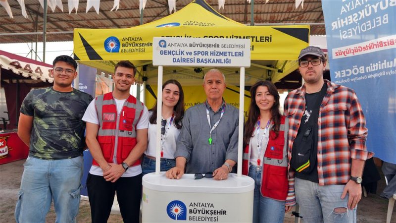 Alanya belediyesi gençlik festivali coşkuyla tamamlandı