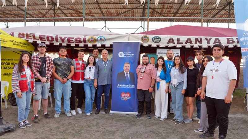Alanya belediyesi gençlik festivali coşkuyla tamamlandı