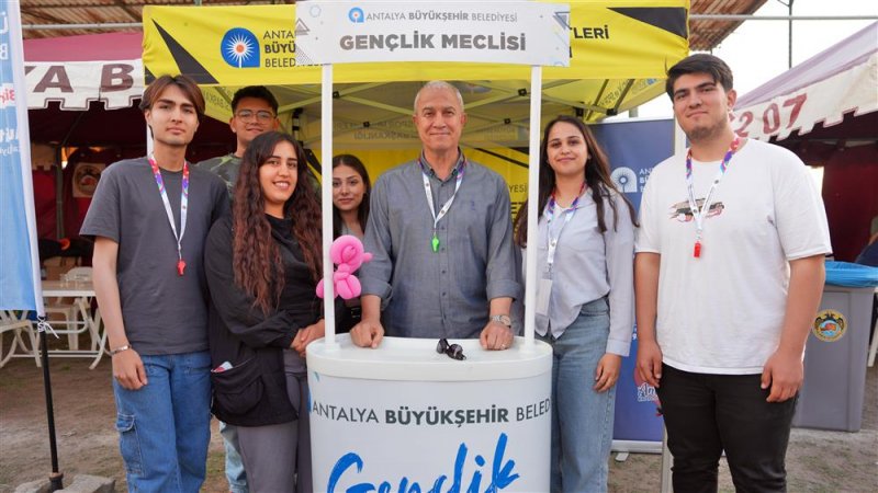 Alanya belediyesi gençlik festivali coşkuyla tamamlandı