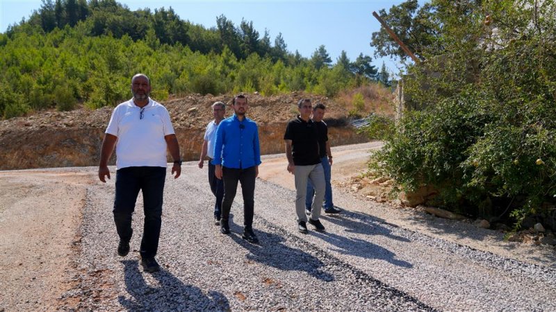 Alanya belediyesi, fakırcalı&rsquo;nın yollarını konforla buluşturuyor