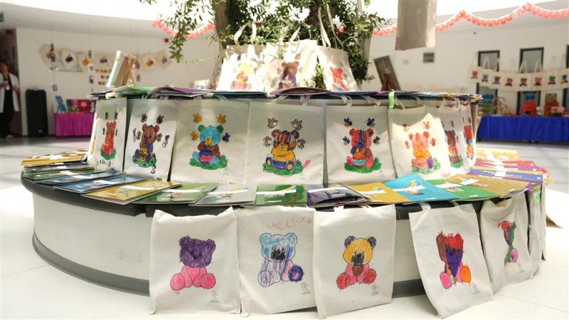 Kayıtların s&uuml;rd&uuml;ğ&uuml; hanife cebeci kreş ve &ccedil;ocuk akademisi&rsquo;nde sergi heyecanı