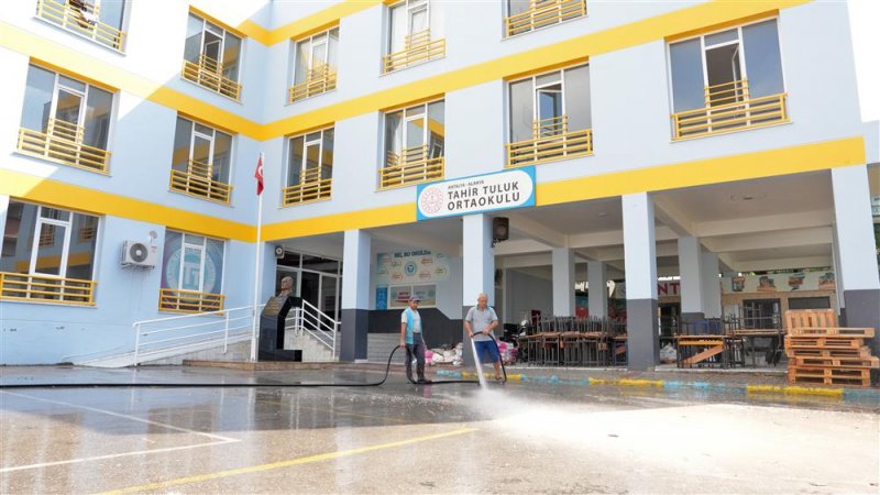 Alanya belediyesi&rsquo;nden okullarda yeni d&ouml;nem hazırlığı