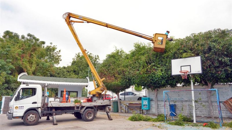 Alanya belediyesi&rsquo;nden okullarda yeni d&ouml;nem hazırlığı