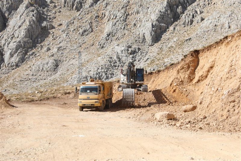 Alanya belediyesi okurcalar yaylasına el attı