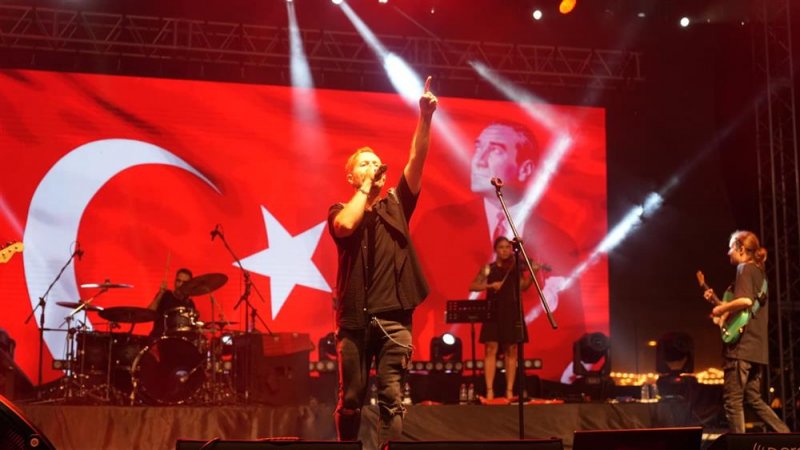 Alanya&rsquo;da zafer bayramı coşkusu