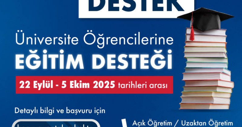 Antalya Büyükşehir’Den Üniversite Öğrencilerine Eğitim Desteği