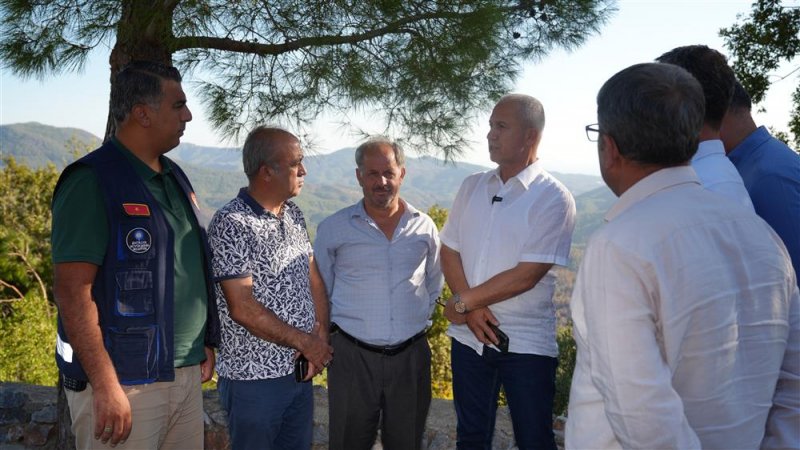 Başkan özçelik: yangınlara karşı yeşil bant uygulaması başlatıyoruz
