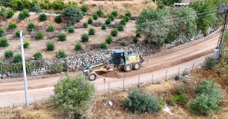 Büyükşehir’Den Finike Dağbağ Mahallesi’Ne Asfalt