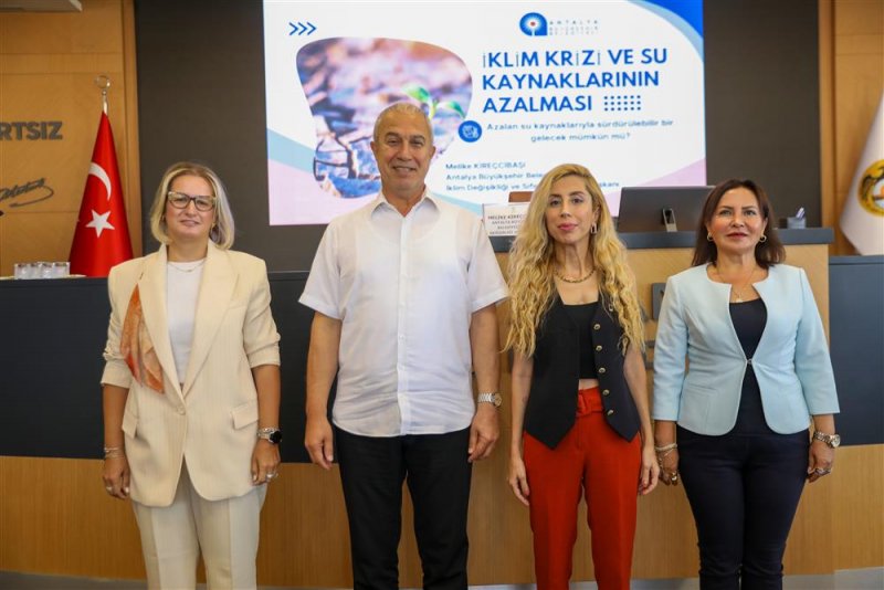 Kurakçıl peyzaj ve su verimliliği sempozyumu alanya’da düzenlendi