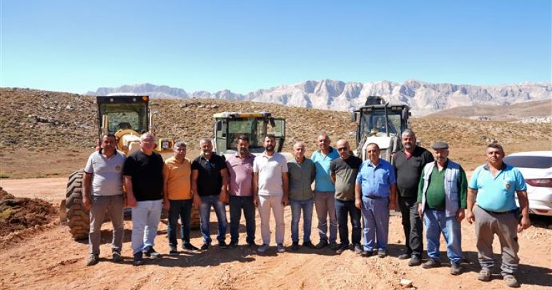 Muhtarlardan alanya belediyesi’ne yayla yolu teşekkürü