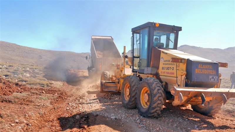 Muhtarlardan alanya belediyesi’ne yayla yolu teşekkürü