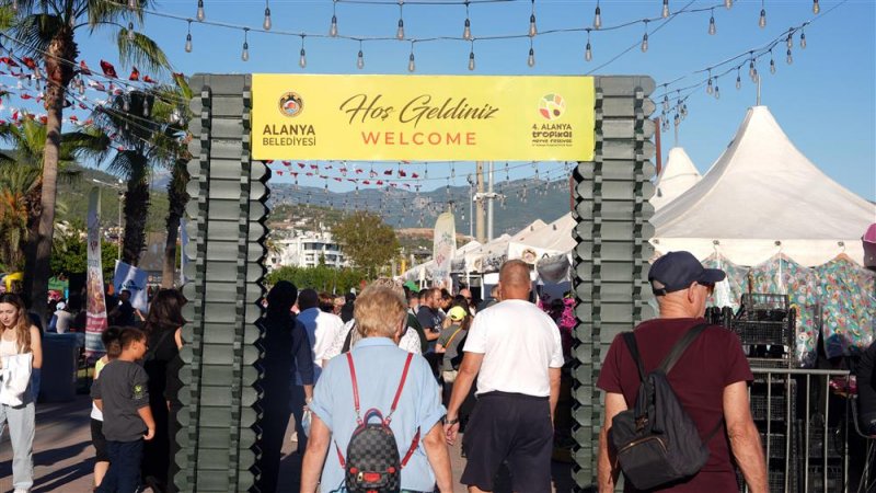 4. alanya tropikal meyve festivali yoğun katılımla sona erdi