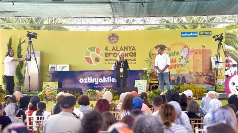 4. alanya tropikal meyve festivali yoğun katılımla sona erdi