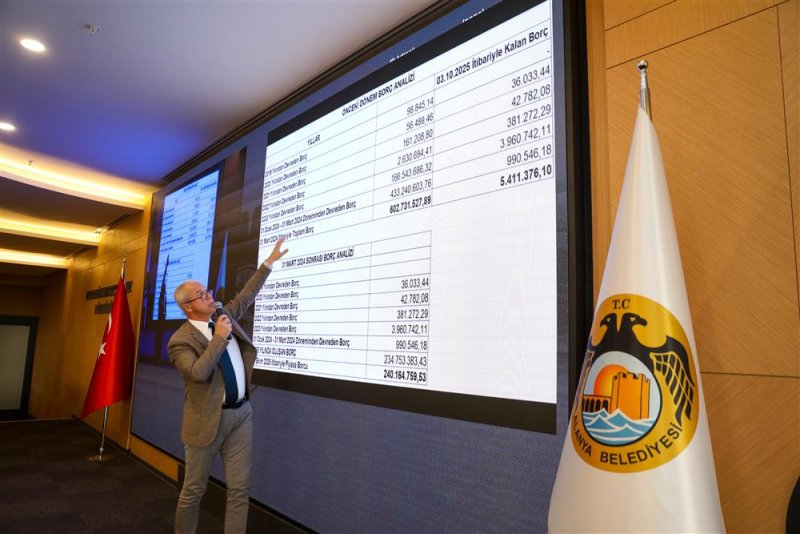 Alanya belediyesi ekim ayı meclis toplantısı yapıldı