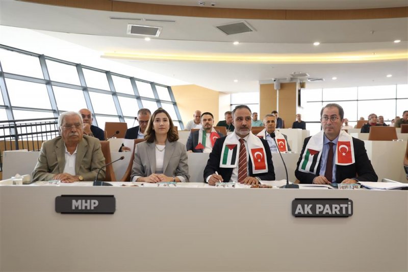 Alanya belediyesi ekim ayı meclis toplantısı yapıldı