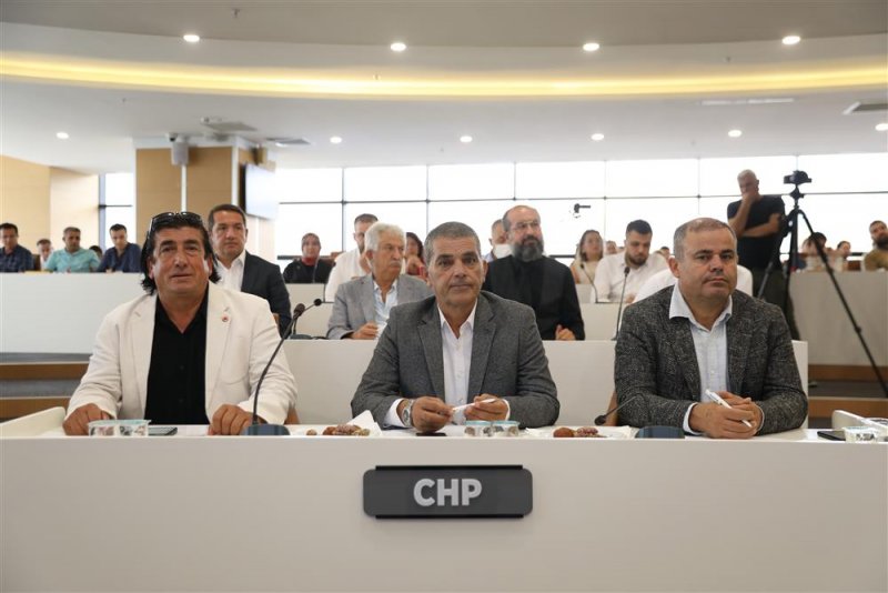 Alanya belediyesi ekim ayı meclis toplantısı yapıldı