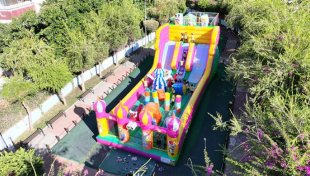 Alanya belediyesi'nden çocuklara müjde! balon park yenilendi