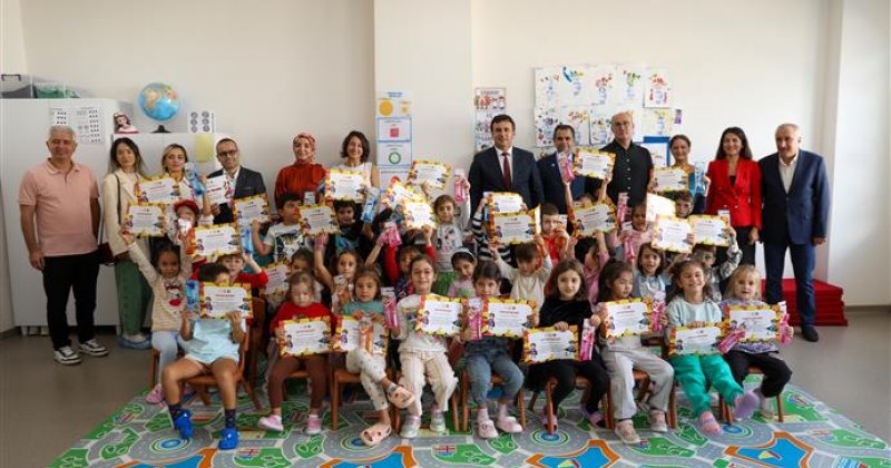 Alanya belediyesi’nden miniklere temizlik eğitimi