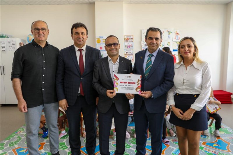 Alanya belediyesi’nden miniklere temizlik eğitimi