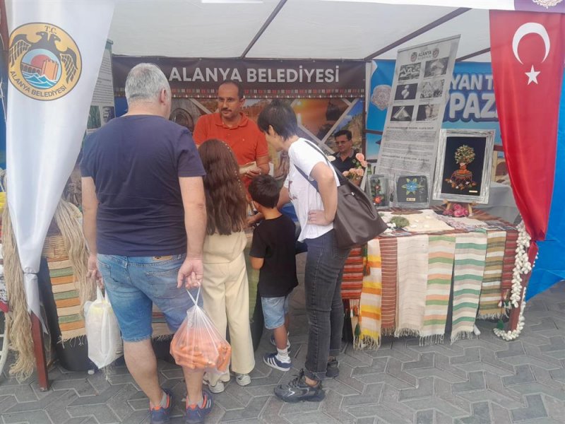 Alanya belediyesi uluslararası beypazarı festivali’nde