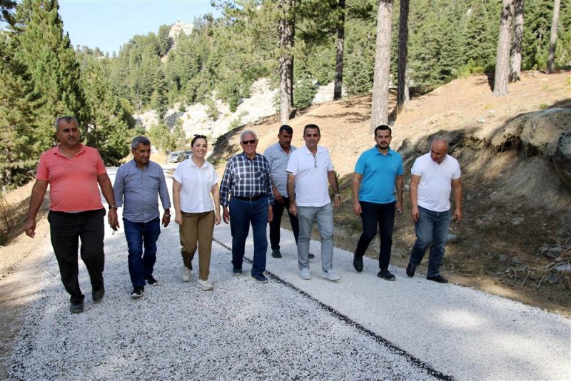 Alanya’da yarım asırlık yol sorunu tarihe karıştı