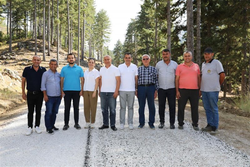 Alanya’da yarım asırlık yol sorunu tarihe karıştı
