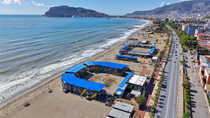 Alanya uluslararası plaj sporları merkezi kış turizmini canlandırıyor