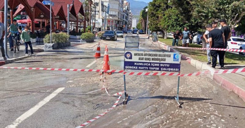 Asat Kumluca Meydan Mahallesi’Nde Içme Suyu Hattını Yenileyecek
