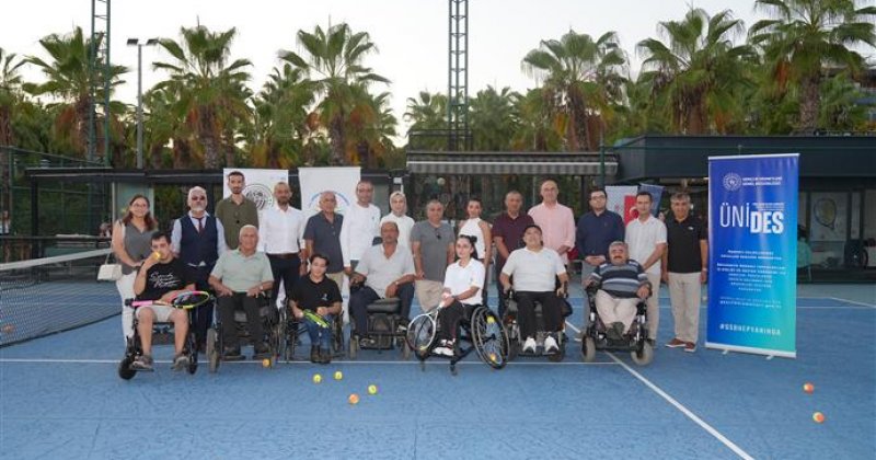 Engelsizce adımlar: tenis ile yeni başlangıçlar projesi tanıtıldı
