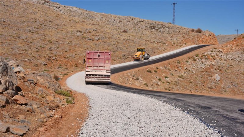 Payallar yaylası’ndaki asfalt çalışması tamamlandı