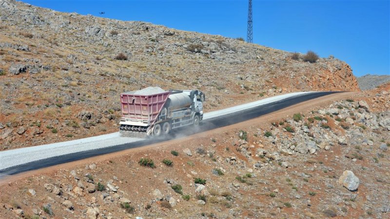 Payallar yaylası’ndaki asfalt çalışması tamamlandı