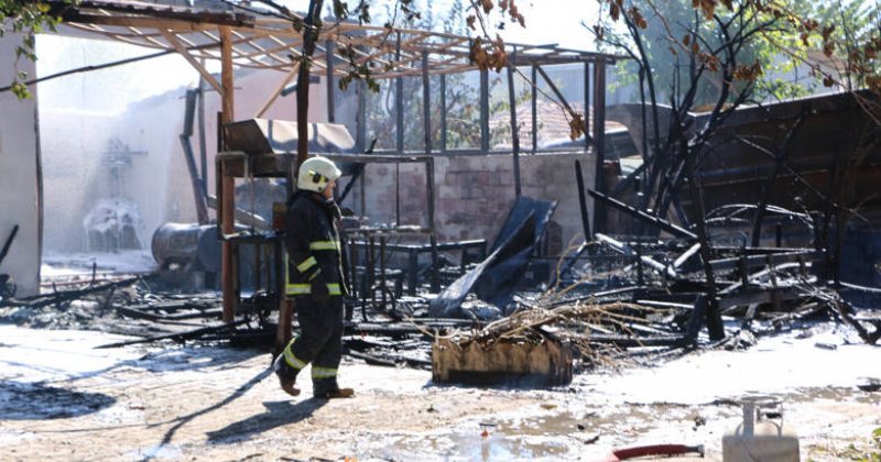 Tekirova’Da Korkutan Yangın