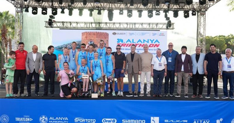 34. uluslararası alanya triatlonu tamamlandı