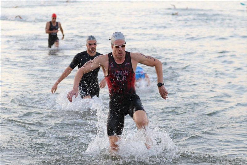 34. uluslararası alanya triatlonu tamamlandı