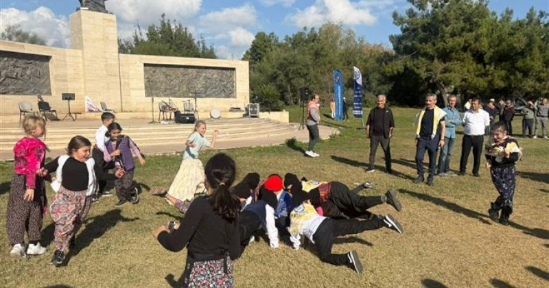 Alanya belediyesi antalya'da uygulamalı yörük oyunları çalıştayı'na katıldı
