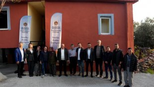 Alanya belediyesi ihtiyaç sahibi ailenin evini yeniledi