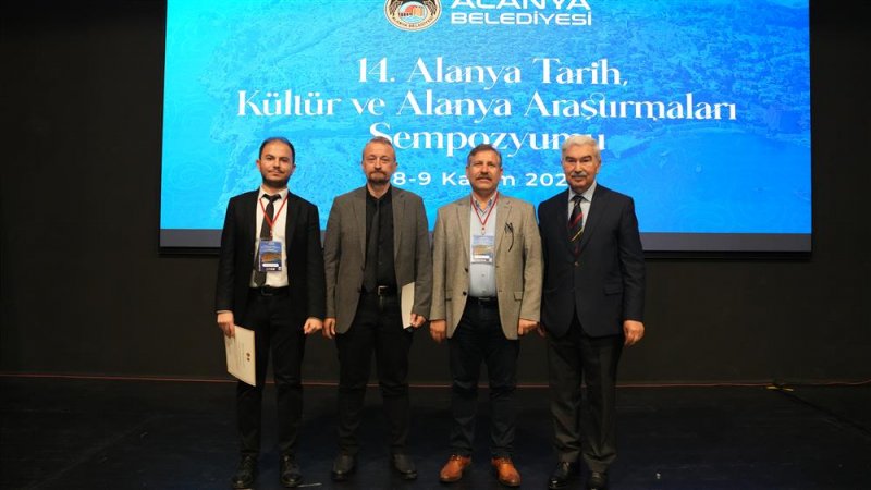 Alanya'nın tarihine ve kültürüne ışık tutan sempozyum