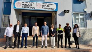 Öğrencilere uygulamalı trafik eğitimi