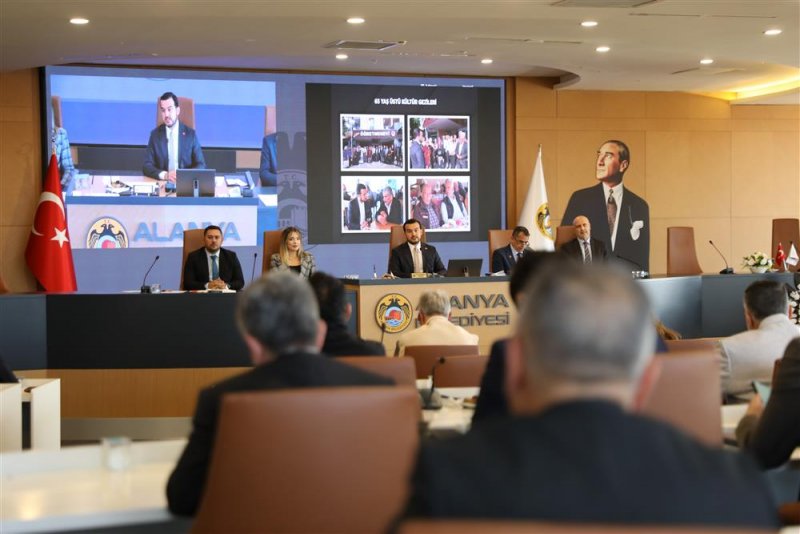 Alanya belediyesi 2025 yılı son meclis toplantısı ger&ccedil;ekleştirildi